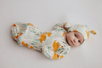 Three Little Tots Dinosaur Newborn Knotted Hat - 